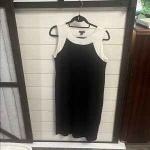 J. Jill Classic Black and White Top